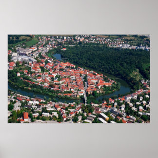 Novo Mesto Slovenië Poster