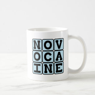 Novocaine, tandheelkundige verdoving koffiemok