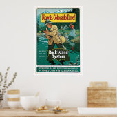 Now i Rouge Time Poster Vintage (Cuisine)