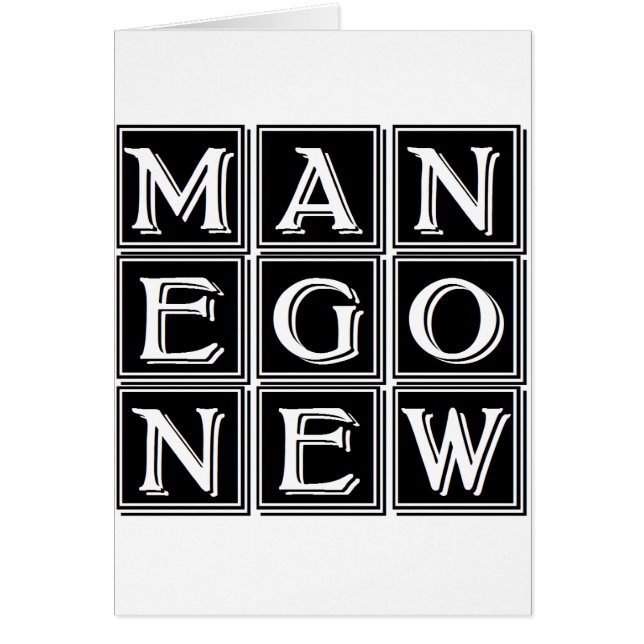 Now new man (Voorkant)
