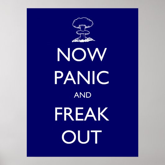 Now Panic and Freak Out poster (Devant)