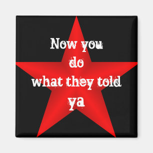 Now You do What they Told Ya Magnet Magneet