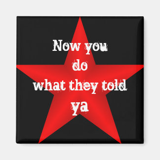 Now You do What they Told Ya Magnet Magneet