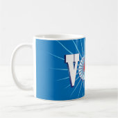 NowPower • Sortez la tasse de VOTE, bleue (Gauche)