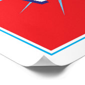 NowPower ・ VOTEZ ! Poster en rouge (Coin)