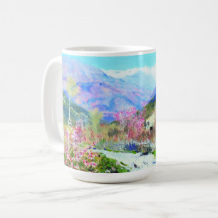 Nowruz heureux. Tasse persane de cadeau de
