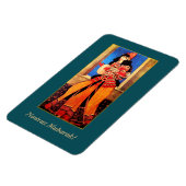 Nowruz Moubarak. Magnet cadeau du Nouvel An persan (Côté Gauche)