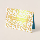 Nowruz Moubarak. Véritable Foil Perse Cartes de No (Devant)