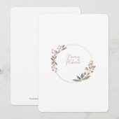 Nowruz Mubarak! Bedankkaart (Voorkant / Achterkant)