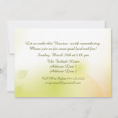 Nowruz Mubarak Invitations du Nouvel An Perse (Dos)