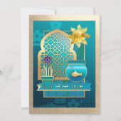 Nowruz Mubarak Invitations du Nouvel An Perse (Devant)