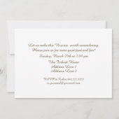 Nowruz Mubarak Invitations du Nouvel An Perse (Dos)