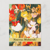 Nowruz Mubarak. Perzisch nieuwjaar Briefkaarten (Voorkant)