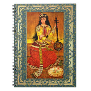 Nowruz Mubarak. Perzische nieuwe jaartjes voor cad Notitieboek