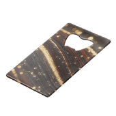 Noyer foncé Grain en bois avec des rivières en or  (Dos Angle)