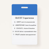 NP 1099-badge - Bijgewerkt Badge (Achterkant)