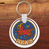 NP Aries 2,25-inch Basic Button Sleutelhanger (Voorkant)