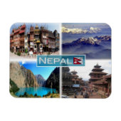 NP Nepal - Boudha Stupa - Magneet (Horizontaal)