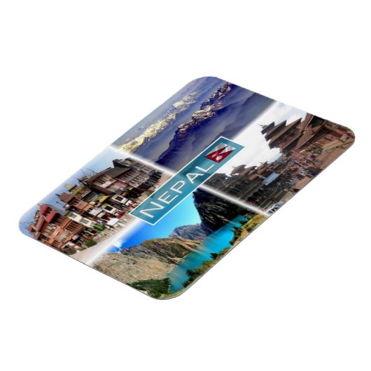 NP Nepal - Boudha Stupa - Magneet (Linkerzijde)