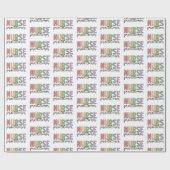 NP Verpleegkundige Afstuderen Cadeaupapier (Vlak)