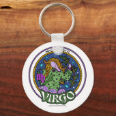 NP Virgo 2,25-inch Basic Button Sleutelhanger (Voorkant)