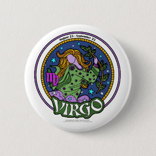 NP Virgo Standard, 2¼-inch Ronde Button