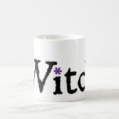 NP Witch 11 oz Classic White Mok (Center)