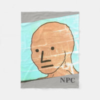 NPC MEME Fun Play Game-deken