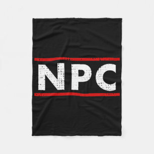 Npc Meme - Niet Speler Karakter 1 Fleece Deken