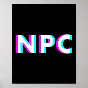 Npc Meme - Niet Speler Karakter 2 Poster