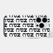 NPC - Niet afspeelbaar teken iPhone Hoesje (Achterkant horizontaal)