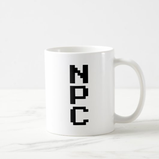NPC - Niet afspeelbaar teken Koffiemok (Rechts)