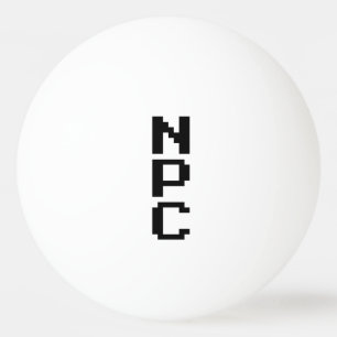 NPC - Niet afspeelbaar teken Pingpongballen