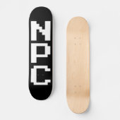 NPC - Niet afspeelbaar teken Skateboard (Voorkant)