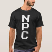 NPC - Niet afspeelbaar teken T-shirt (Voorkant)