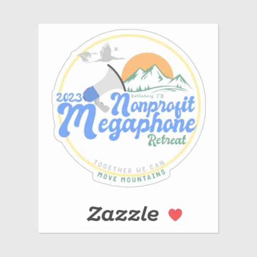 NPM 2023 Retreat Vinyl Sticker (Vel)