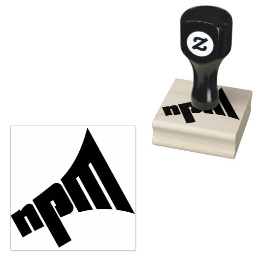 NPM 2-inch stempel met handvat (Gestempeld)