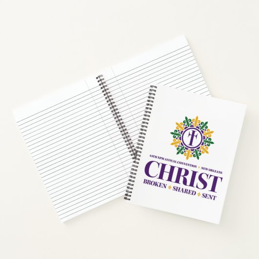 NPM 44e nationale conventie-laptop Notitieboek (Binnen)