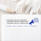 NPM de Etiketten van het Adres van de Terugkeer (Insitu)