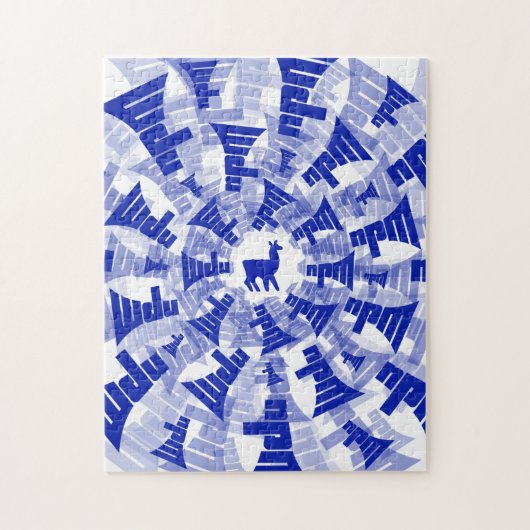 NPM Llama Puzzle Legpuzzel (Verticaal)