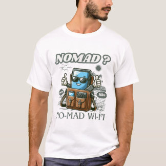 Npmad ? no-mad wifi t-shirt