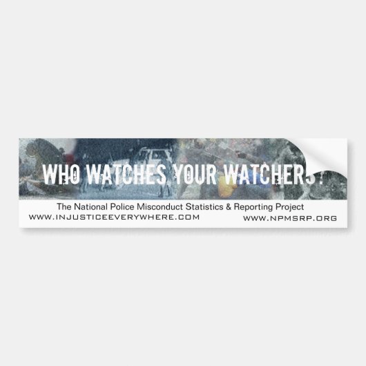 NPMSRP Watchers Bumpersticker (Voorkant)