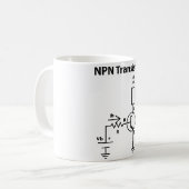 NPN Transistor Mok (Voorkant links)