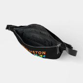 NQG Logo Fanny Pack - Noir (Ouvrir)