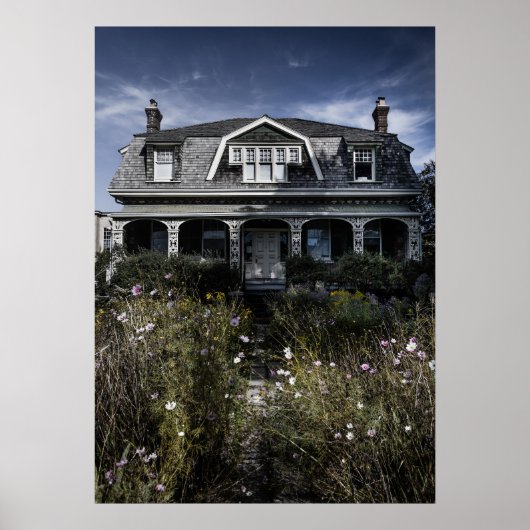 Nr. 1444 Queen ST E 2 kleurenversie Poster (Voorkant)