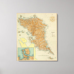 nr. 18 Samar Canvas Afdruk