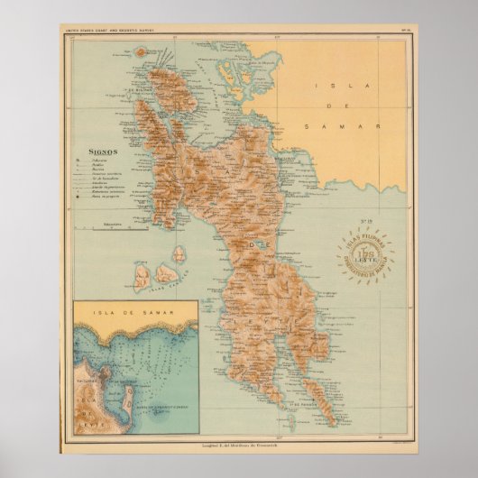 nr. 19 Leyte Poster (Voorkant)