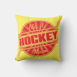 Nr. 1 Hockey Mum Naam en Aantal Kussen