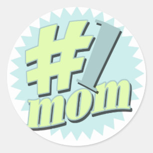 Nr. 1 Mam Moederdag Stickers