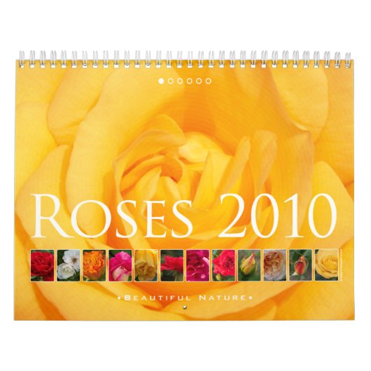 (nr. 1) Rozen 2010: Prachtige Natuur - Agenda Kalender (Hoes)